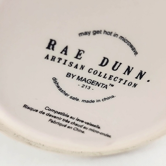 ⭐️2/ $50⭐️ Rae Dunn Artisan Mat Cream Mug Large Letters Black HOCUS POCUS - Picture 7 of 10